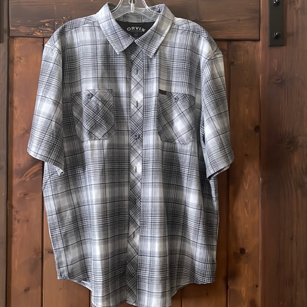 Mens Orvis SS Button Down Shirt. NWOT